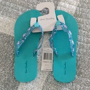 Vera Bradley webbing strap flip flop